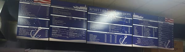 M&J Navy Yard Sub Shoppe menu 4